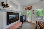 Bedroom fireplace